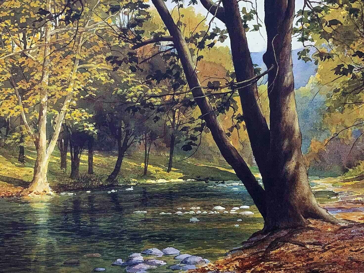 EARLY AUTUMN - Litho-23 x 16 ½