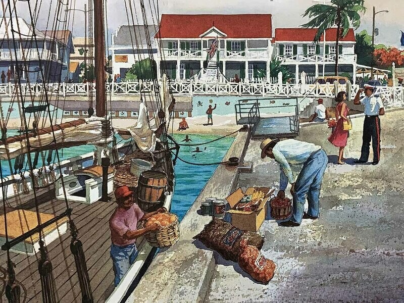 GEORGETOWN - Litho-20 x 13
