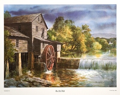 OLD MILL - Litho-19 x 14