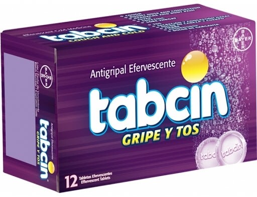 Tabcin Gripe y Tos