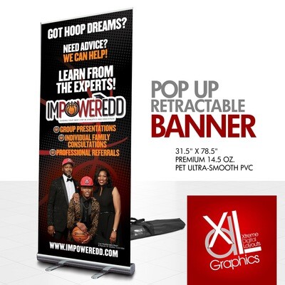 Pop Up Retractable Banners