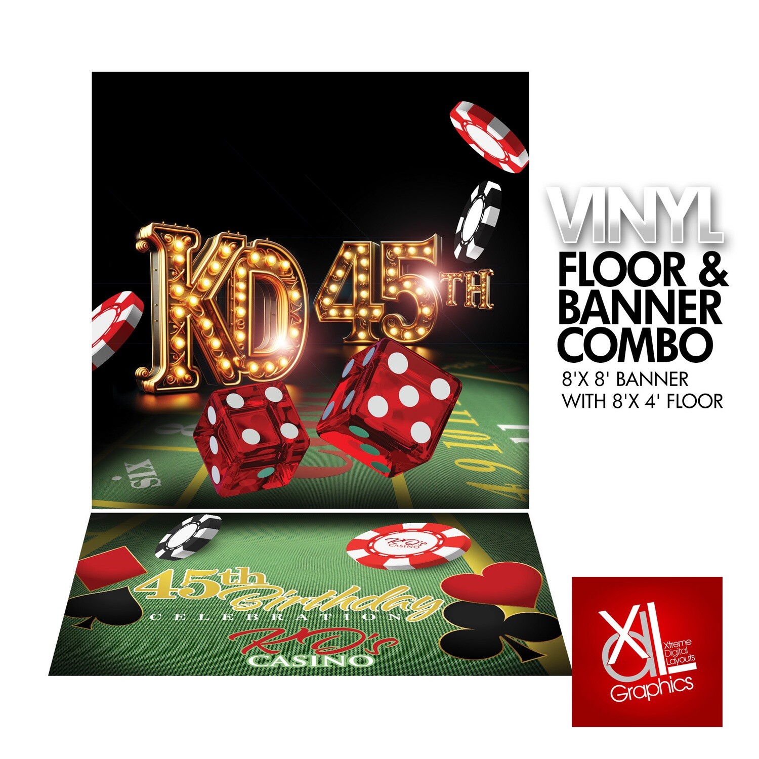 Floor &amp; Banner Combo