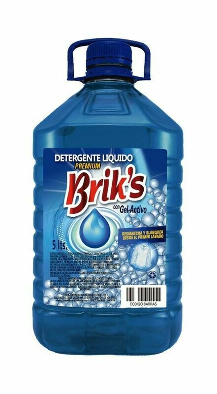 Detergente líquido Briks 5 litros