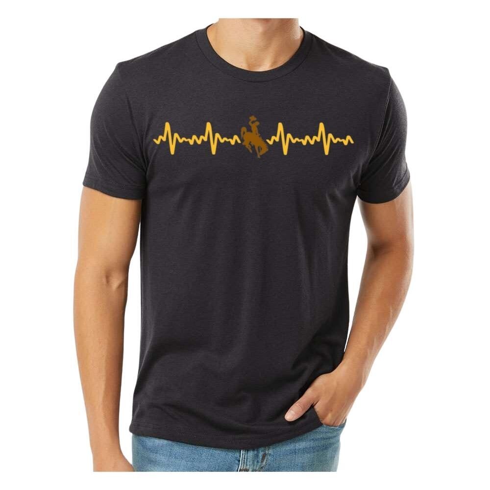 The Heartbeat of Wyoming Unisex T-shirt