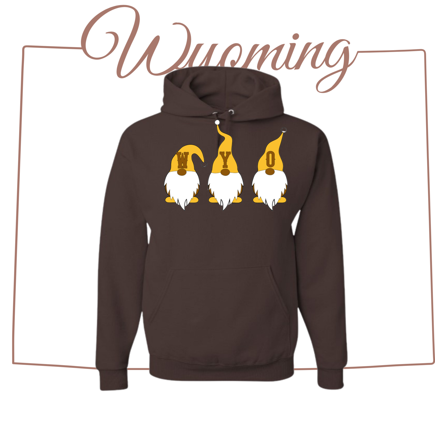 Wyoming Gnome Sweatshirt Unisex