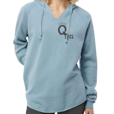 Qutees Light Weight Hoodie - Small Logo