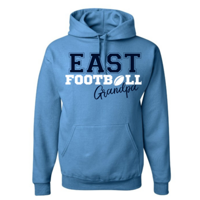 East High School Football Hoodie Grandpa