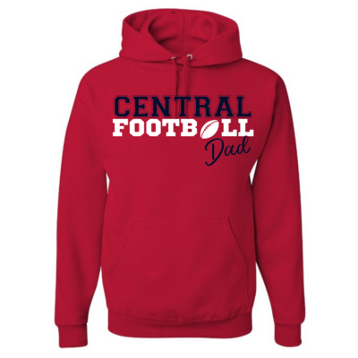 Central Football Dad Hoodie