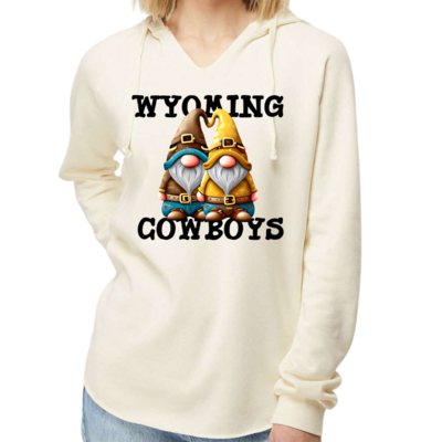 Wyoming Brown & Gold Soft Hoodie