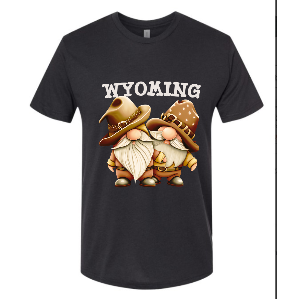 Wyoming Gnome Tees