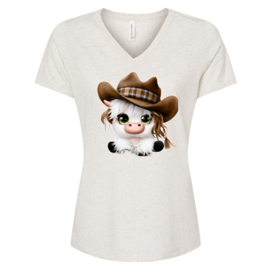 Baby Cow with Cowboy Hat T-shirt
