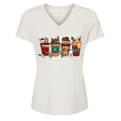 Christmas Coffee Western Style T-shirt