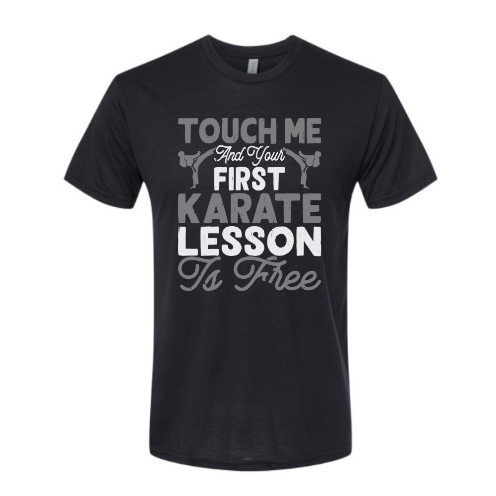 Touch Me and Your First Karate Lesson Is Free