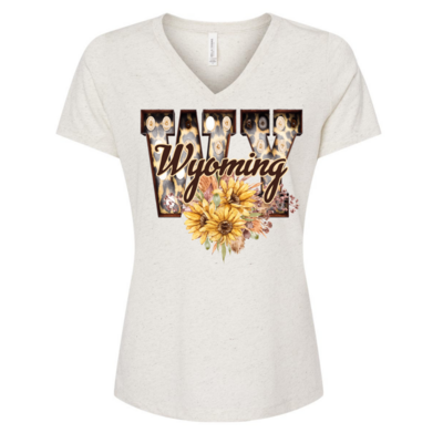 Wyoming flowers shirt