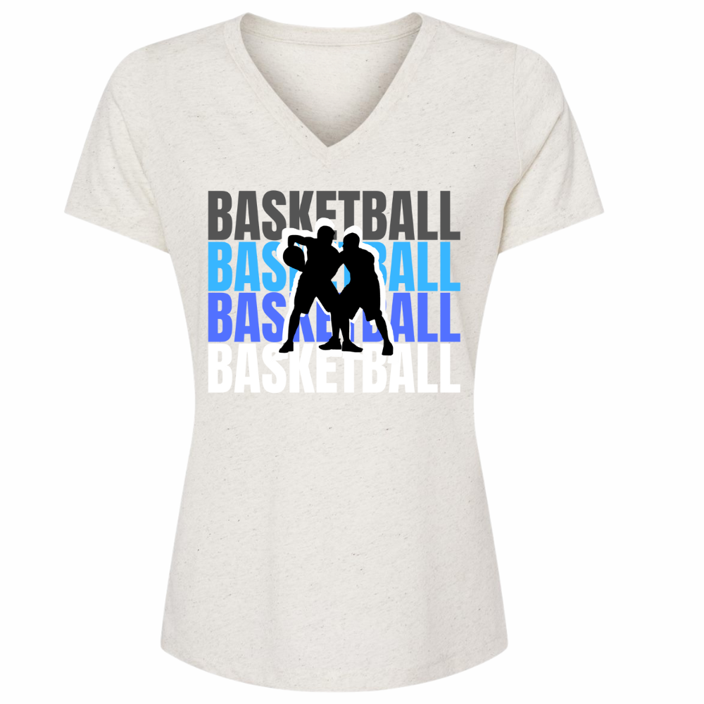 Basketball V-neck shirt