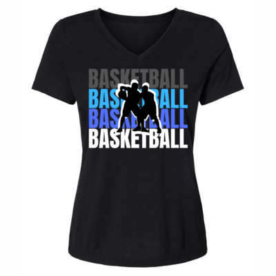 Basketball V-neck shirt