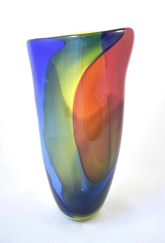 Primary Color Vase