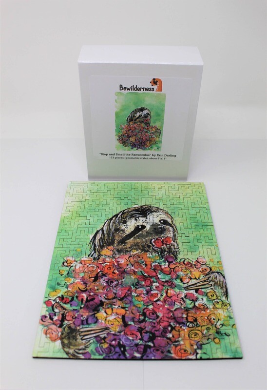 Stop and Smell the Ranunculus Puzzle