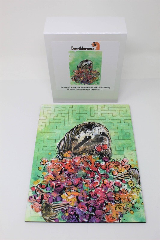 Stop and Smell the Ranunculus Puzzle