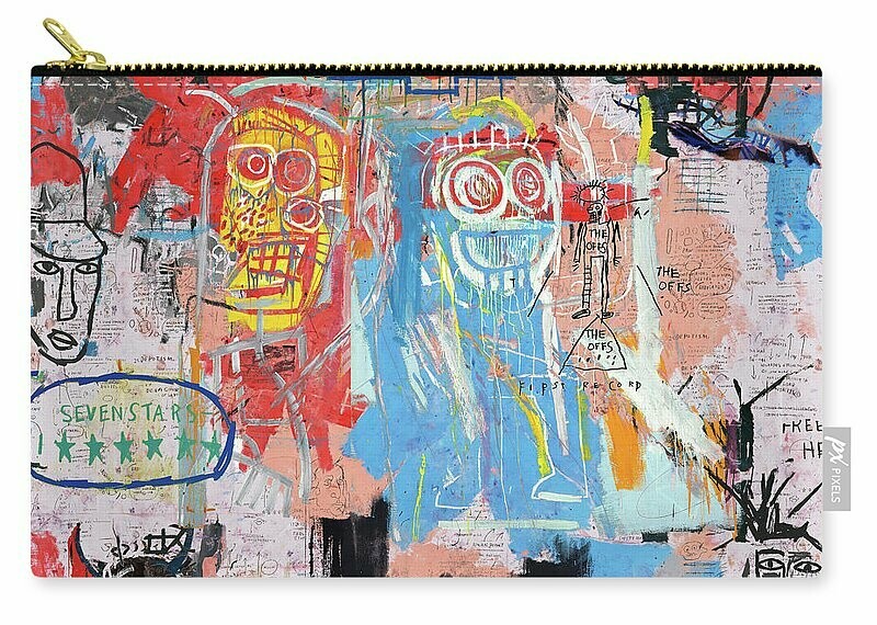 Basquiat Style Pouch