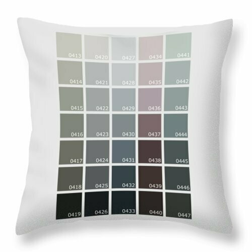 Pantone Shades of Grey Pillow