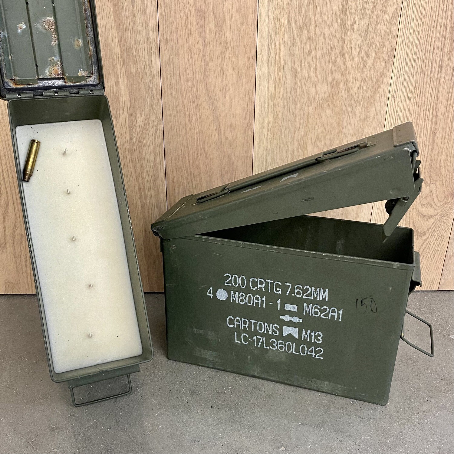 Ammo Can Candle