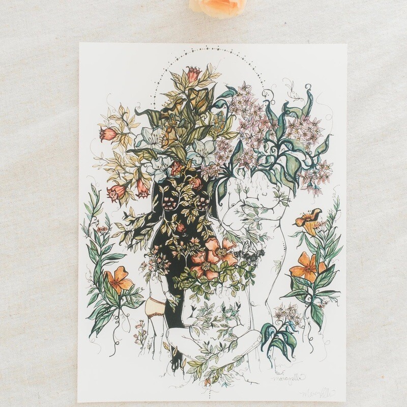 Marcy Ellis "Sweet Seedlings" Print