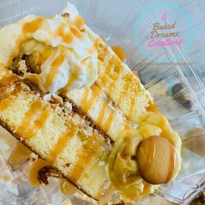 Fantabulous Nana Pudding Cheesecake Cake