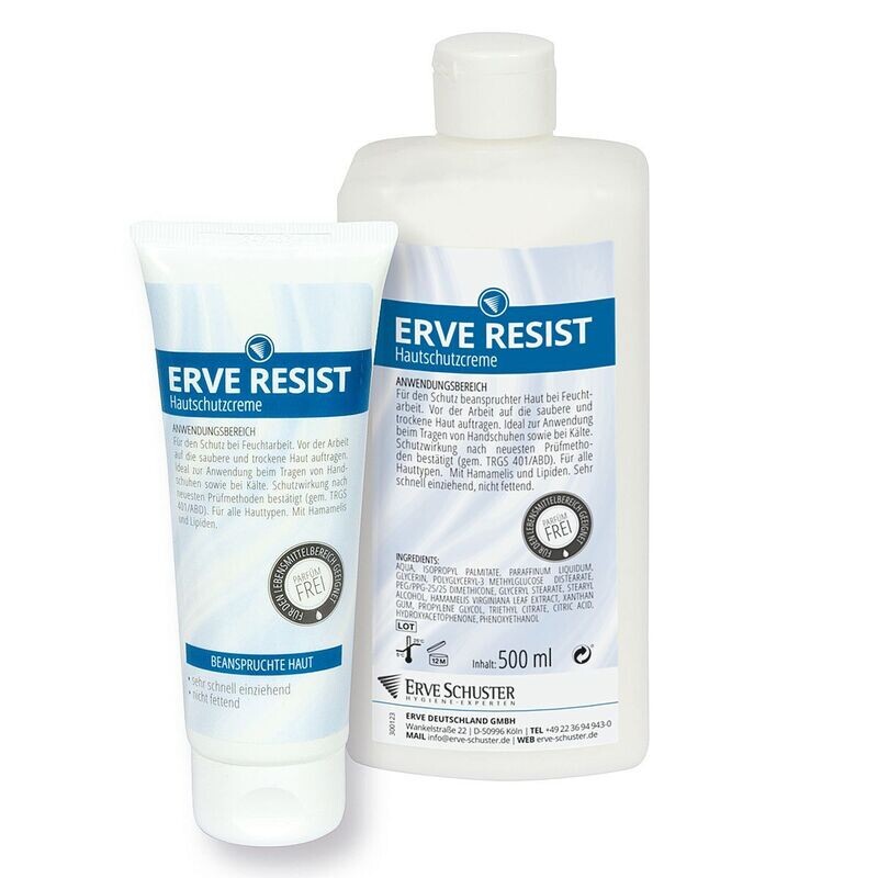 ERVE RESIST – Hautschutzcreme