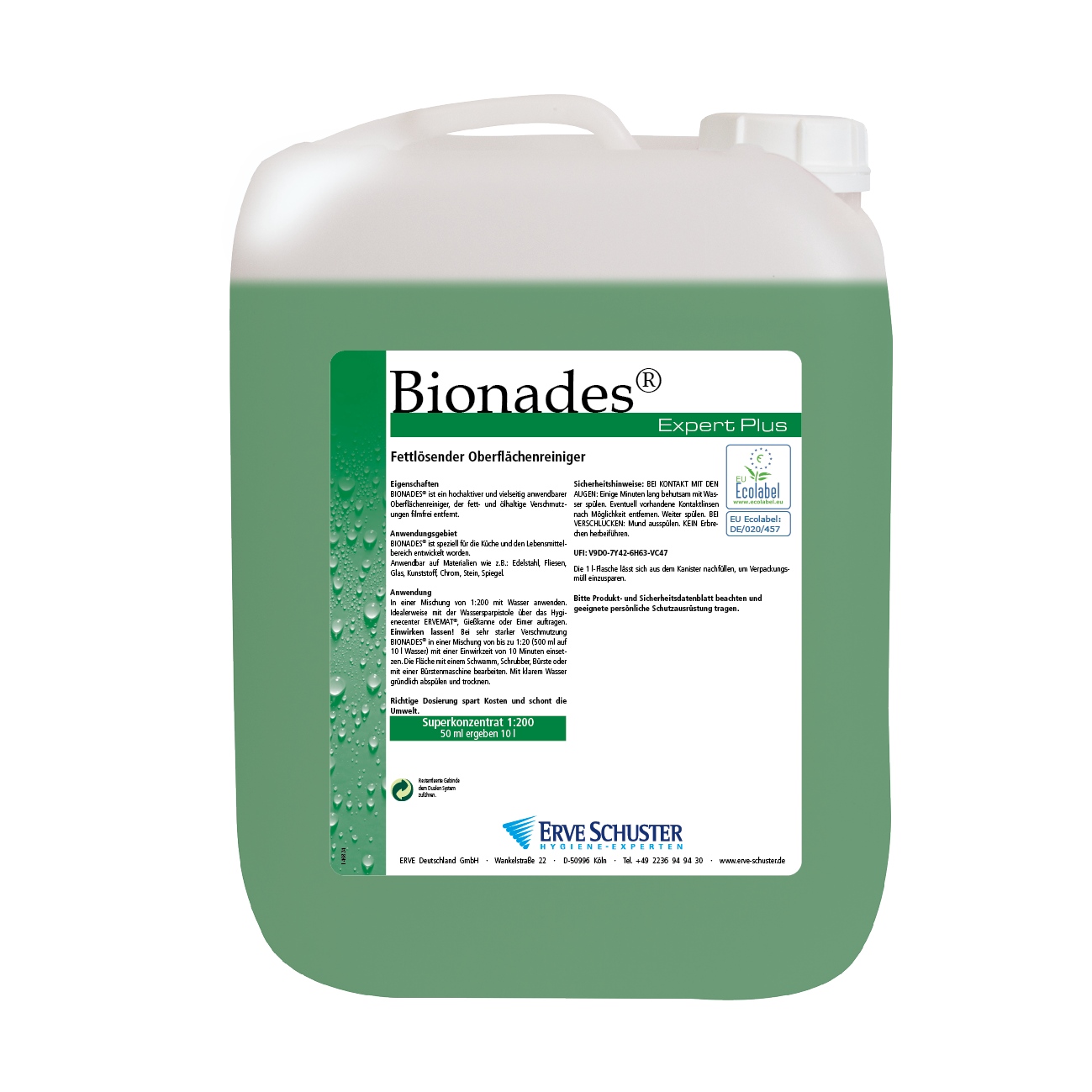 BIONADES® – Fettlösender Oberflächenreiniger