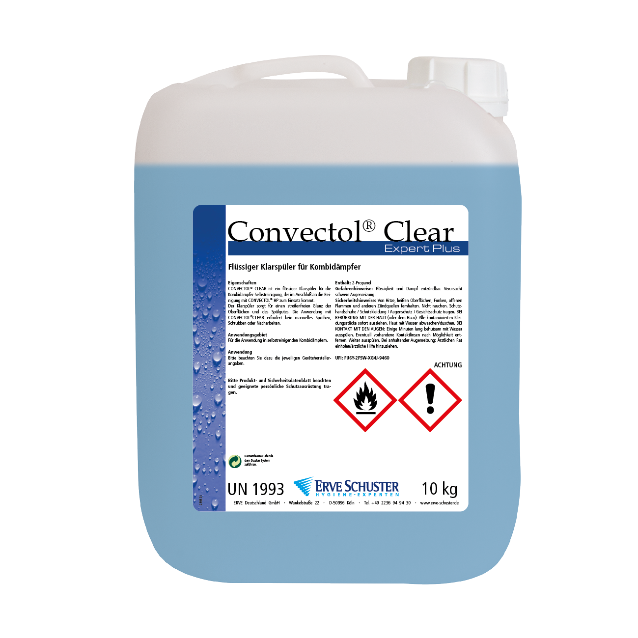 CONVECTOL® Clear – flüssiges Klarspülkonzentrat
