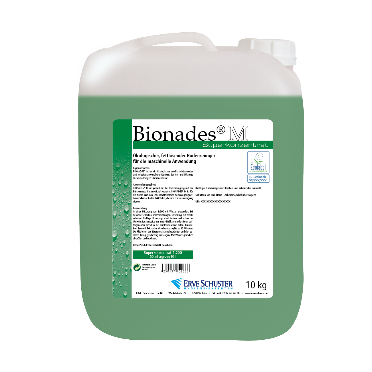 BIONADES® M – schaumarmer Bodenreiniger