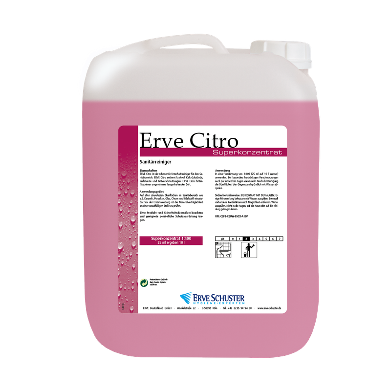 ERVE Citro – Sanitärreiniger mit Citro-Frische