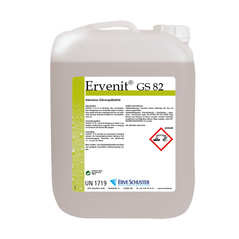 ERVENIT® GS 82 – Gläserspülmittel
