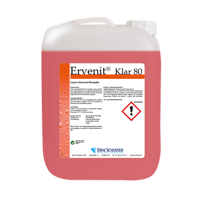 ERVENIT® Klar 80 – Saurer Universalklarspüler