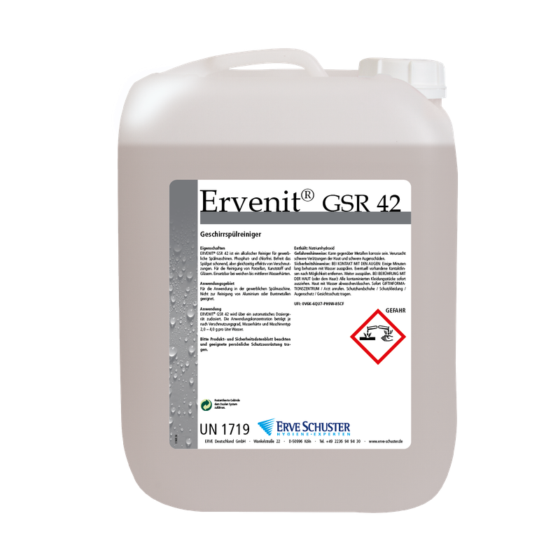 ERVENIT® GSR 42 – Allround-Geschirrspülreiniger