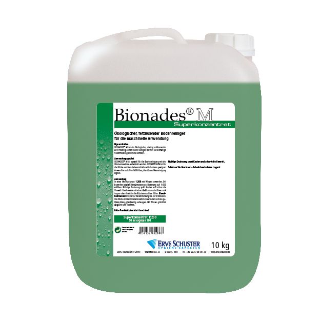 BIONADES® M – schaumarmer Bodenreiniger