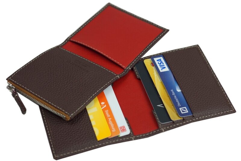 Wallet and cardholder_ two-part Wallet and cardholder_ two-part