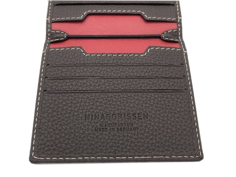 Cardholder N°3 Fjordcalf leather brown