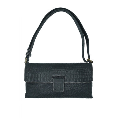 Handbag N°6 calfskin embossed Handbag N°6 calfskin embossed