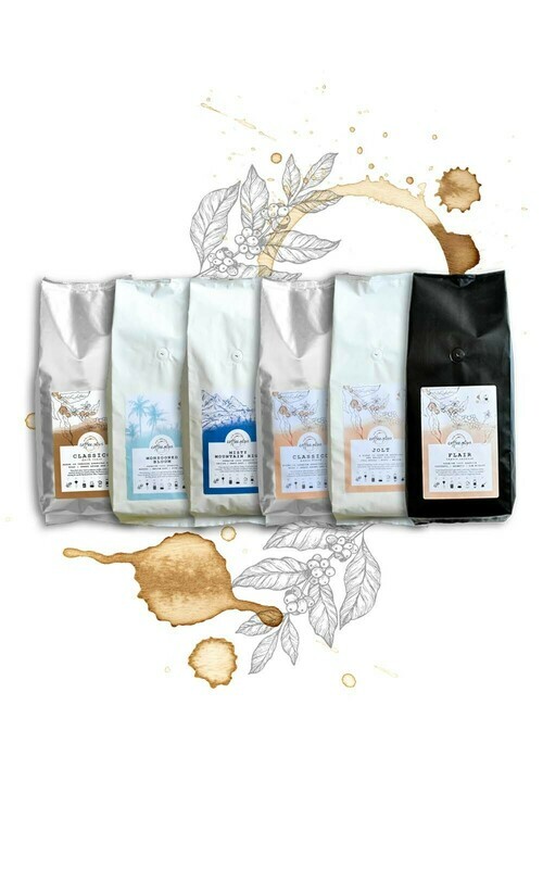 Coffee Sampler any three Coffees 250 g * 3