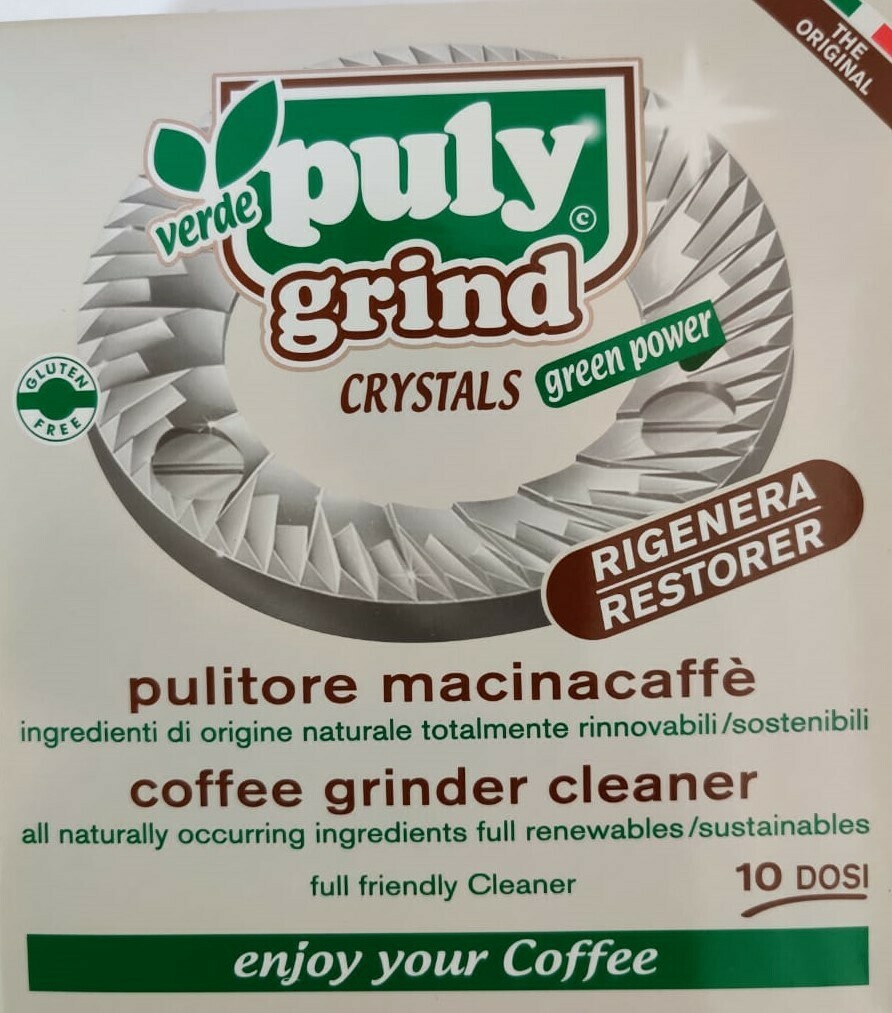 Puly Grind Verde Crystals- Box of 10 Sachets