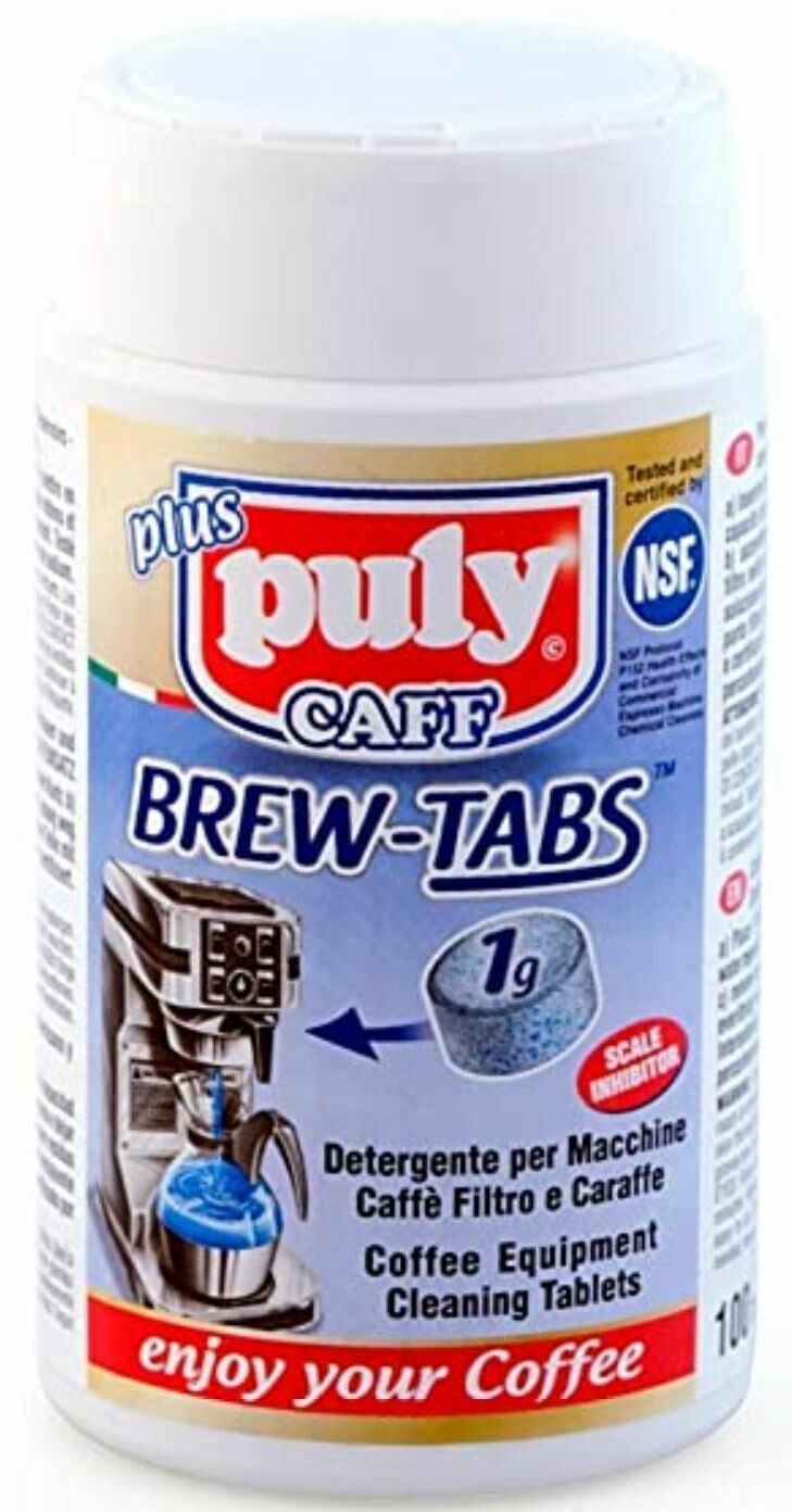 Puly Caff Plus Brew-Tabs  Box of 1 g * 100
