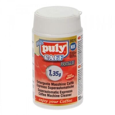 Puly Caff Plus Superautomatic Espresso Machine Cleaner 1.35g * 100 tabs