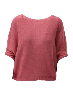 Cotton Knit in Batwing Style