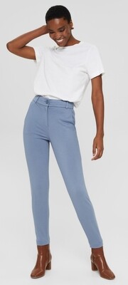 Tailored Jersey Trousers in Blue