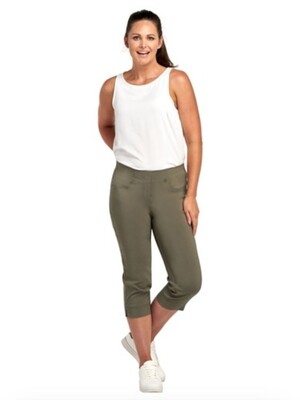 Khaki Trousers with Pockets