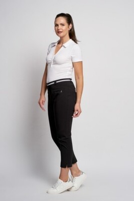 Trousers with Belt Detail