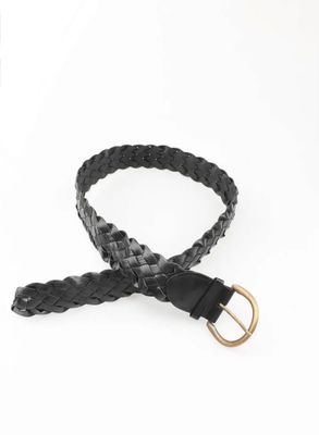 Plaited Leather Belt