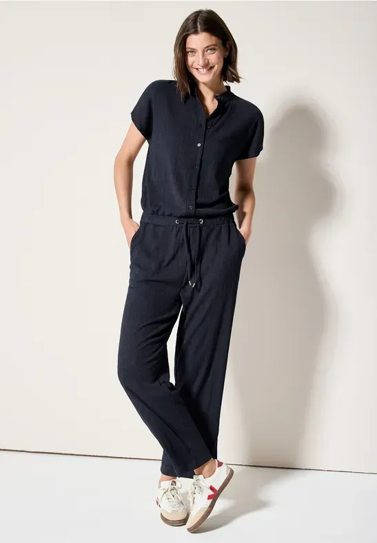 Navy Jumpsuit